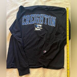 Creighton long sleeve unisex T-shirt